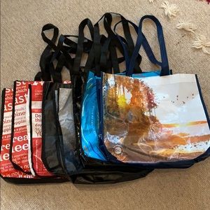 Lululemon shopping bags, 7